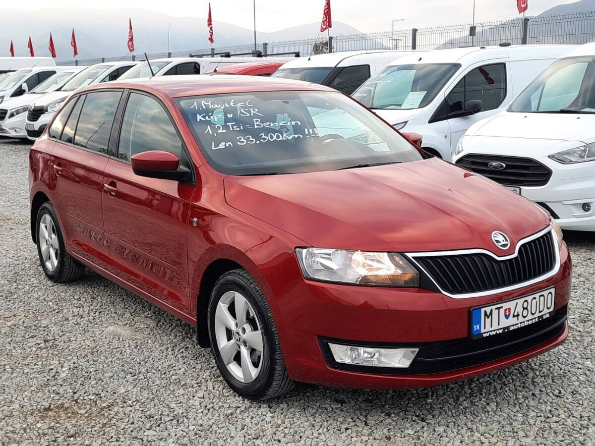 Škoda Rapid Spaceback SB 1.2 TSI Elegance