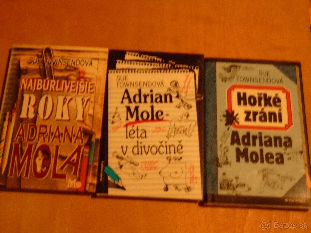 3 x Adrian Mole