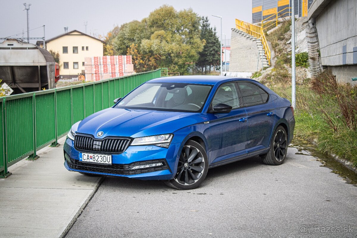 Superb 2.0 TDI 140kW Sportline, Matrix LED, Canton, DCC