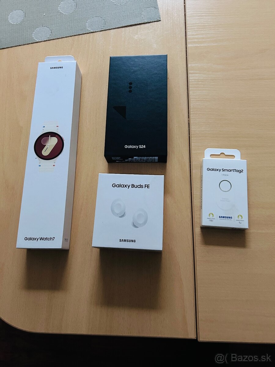 Samsung S24+Watch7+Buds FE+Tag2