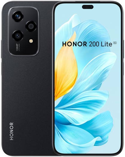 Honor 200 lite 8+8 RÁM turbo /256gb  Midnight Black