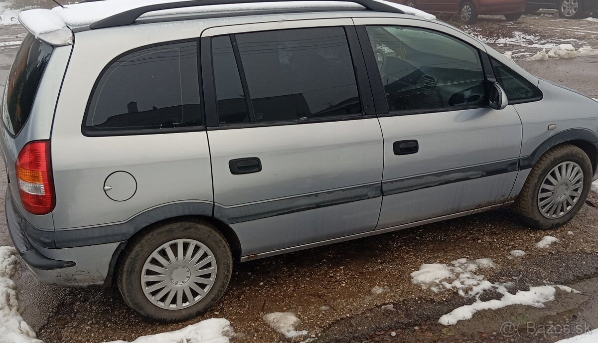 Opel Zafira Benzín plyn