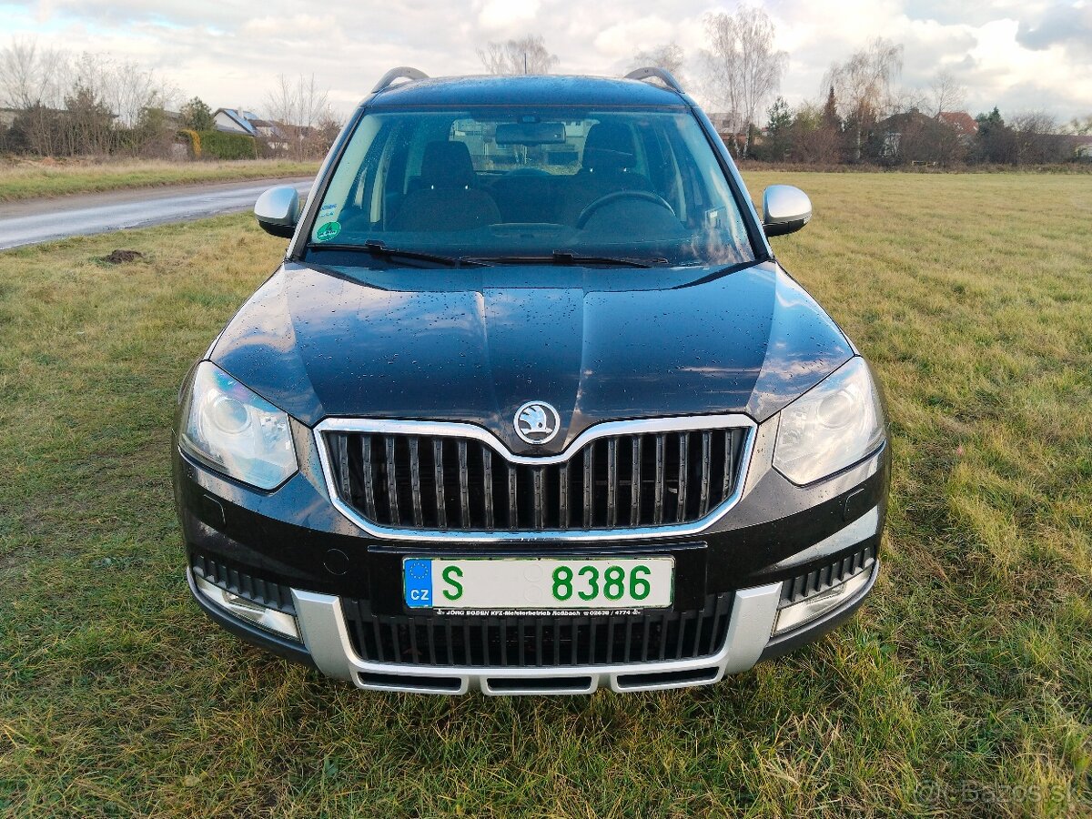 Škoda Yeti outdoor 2,0tdi,4x4,tažný,Bi xenony, serviska