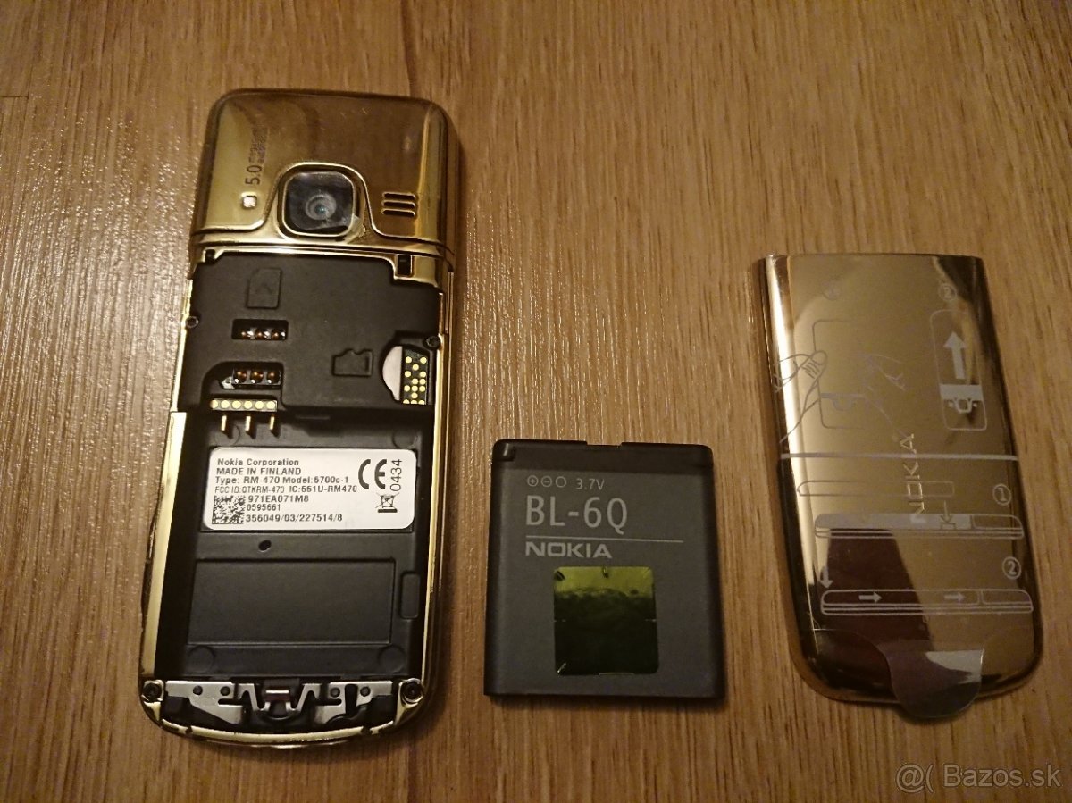 Nokia 6700 gold