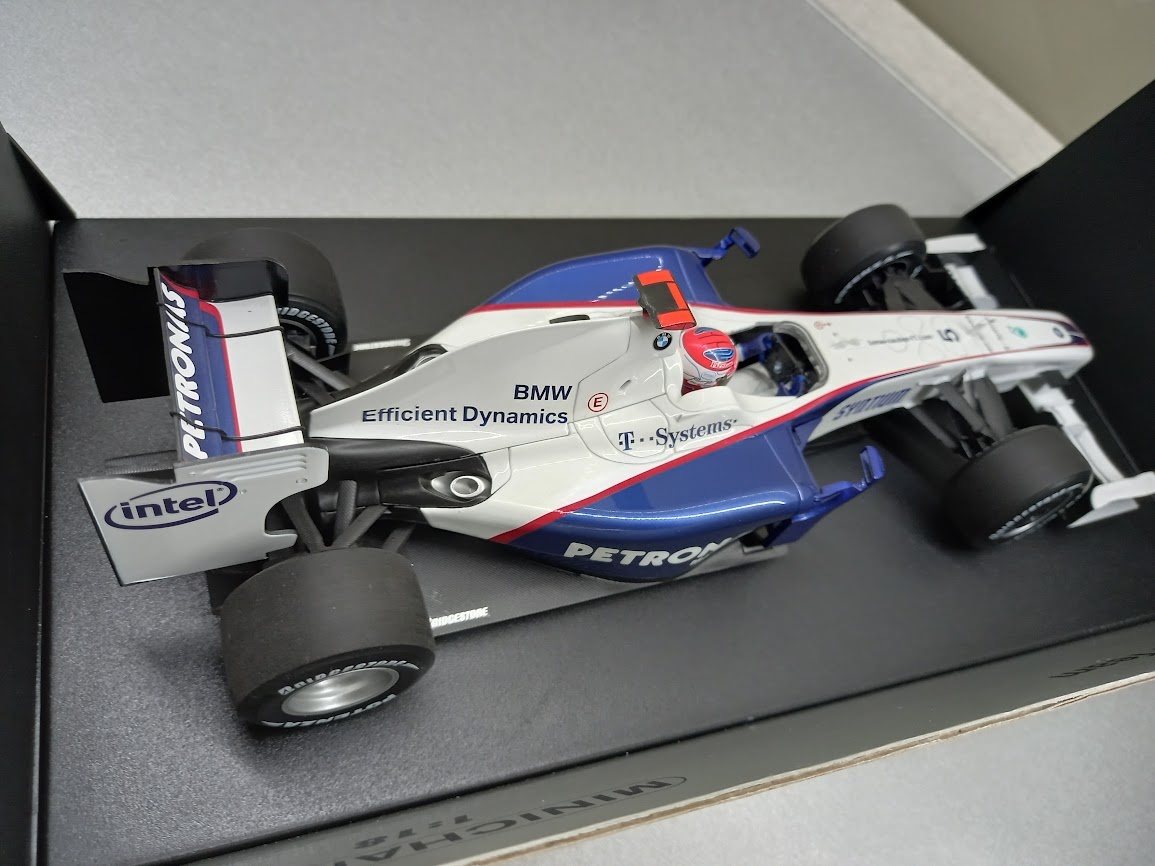 F1 BMW SAUBER F1.09 KUBICA AUSTRALIE 2009 MINICHAMPS 1:18