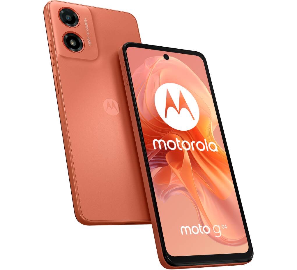 MOTOROLA MOTO G04 64 GB ORANŽOVÝ