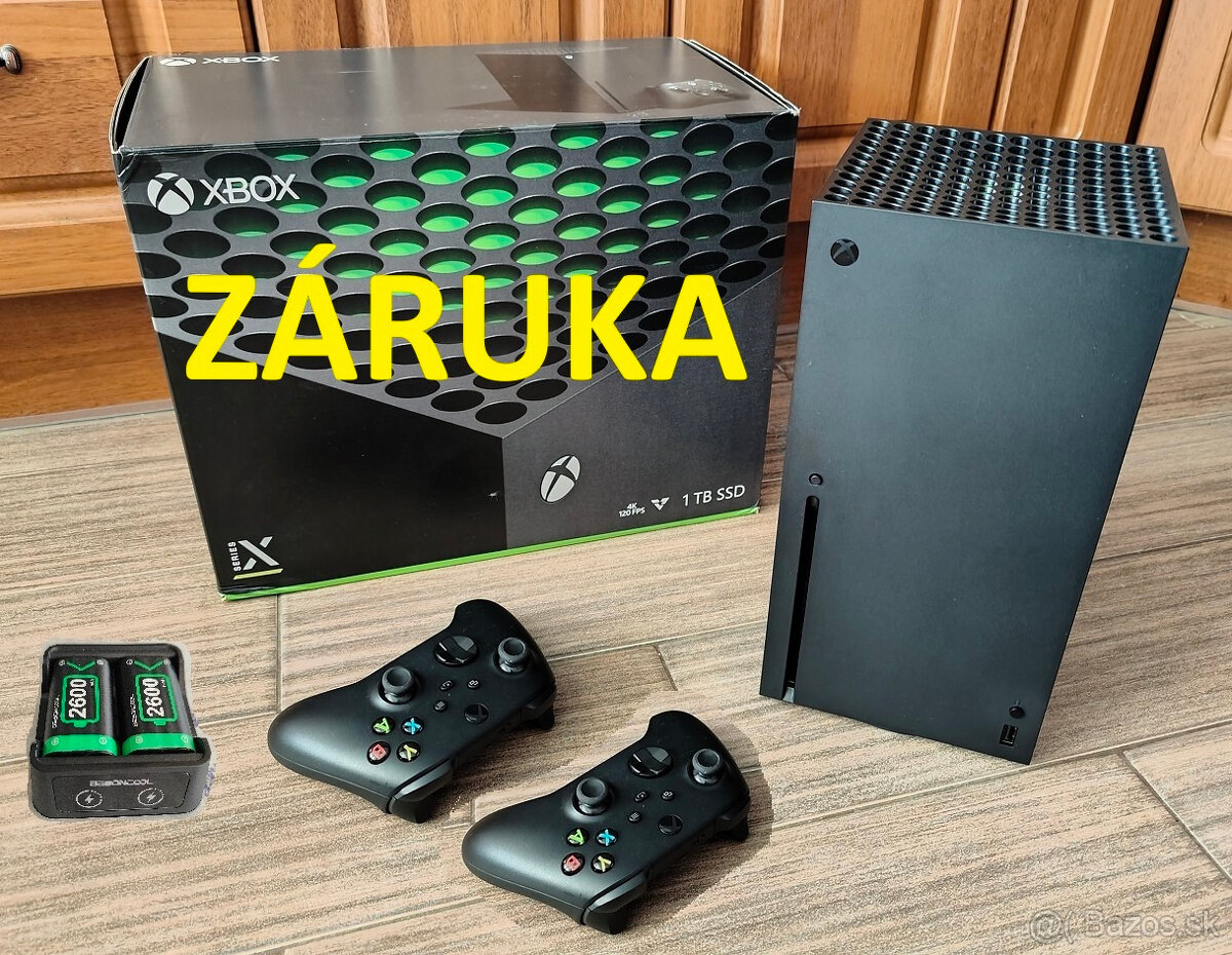 Xbox Series X - ZARUKA + 2 ovladace