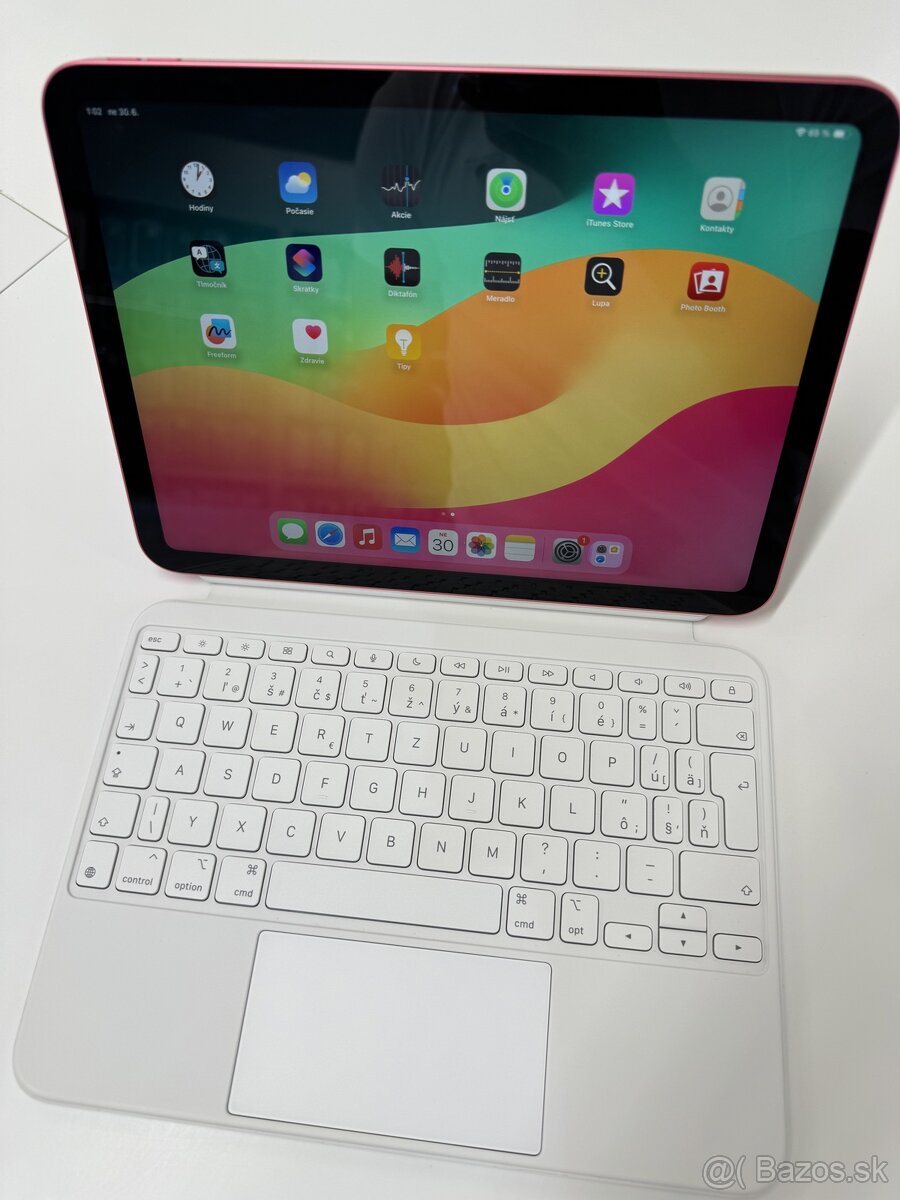 Apple iPad 10. gen 64GB WIFI + Apple Magic Keyboard folio