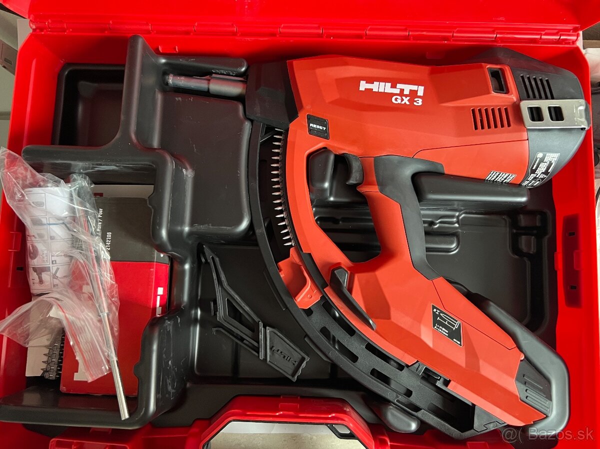 Hilti GX 3 vsadzovací stroj pre klince (rok:2024)