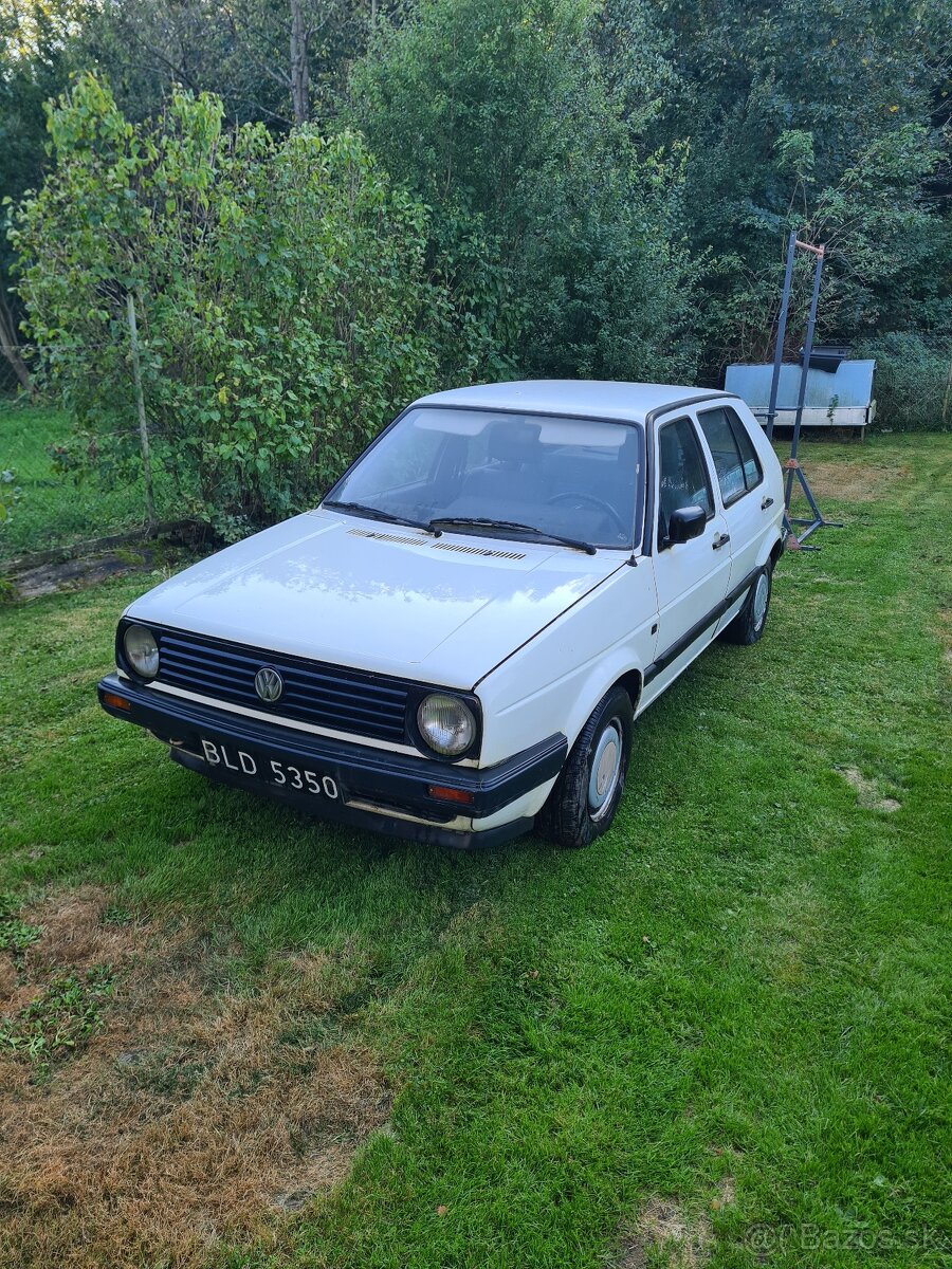 Vw Golf 2 1.3 benzín/plyn