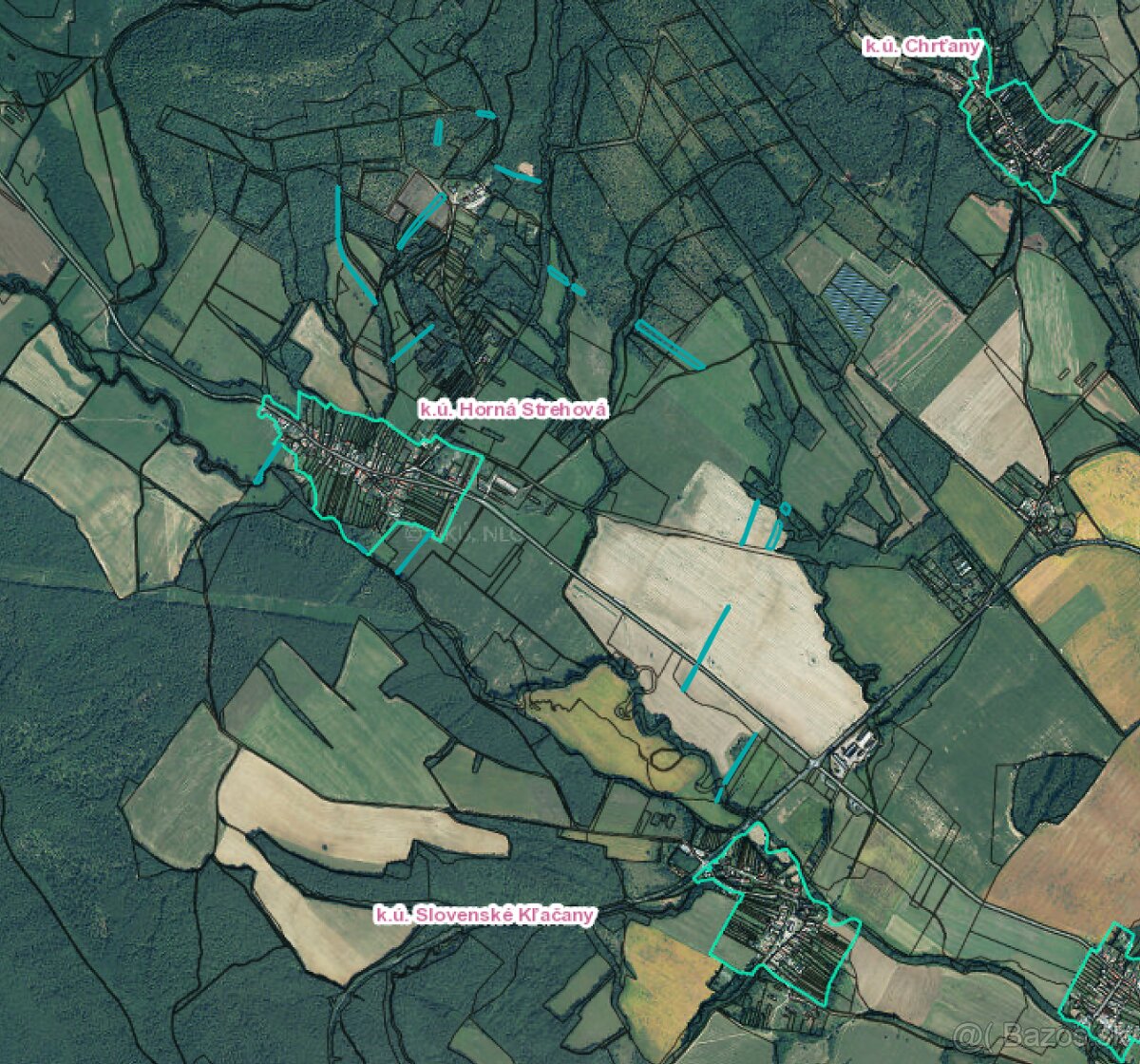 Predám 37 799 m² ornej pôdy v k.ú. Horná Strehová