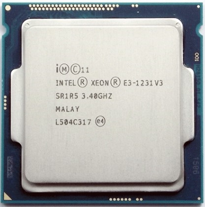 Intel Xeon E3-1241 v3  (i7-4770) pre socket 1150 4x 3.90GHz