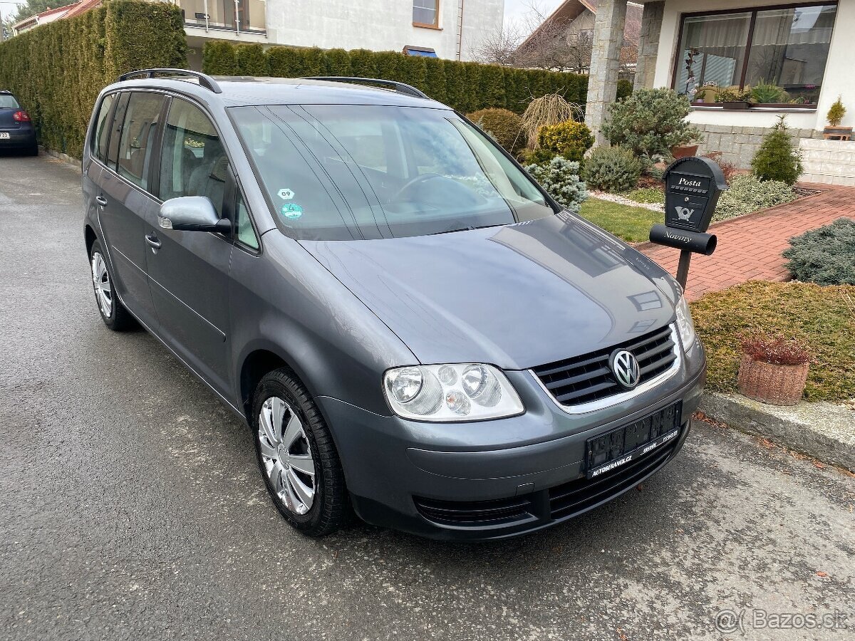 náhradne diely na: Vw Touran 1.9Tdi 77kw, 2.0Tdi 103kw, 1.6i