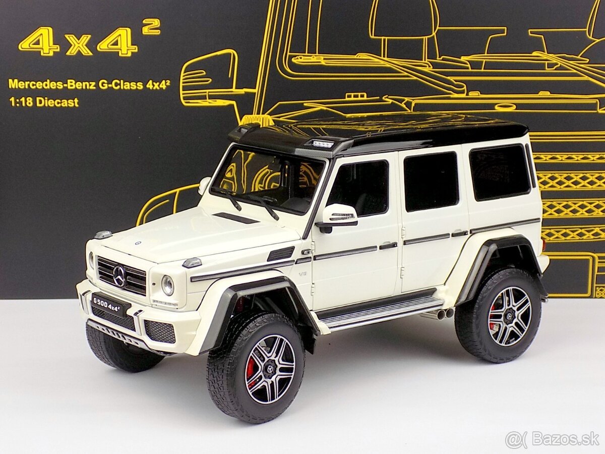 MERCEDES BENZ G CLASS G500 4×4² 2015 – 1:18 ALMOST REAL