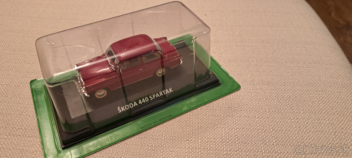 DE Agostini Škoda 440 Spartak, mierka 1:43