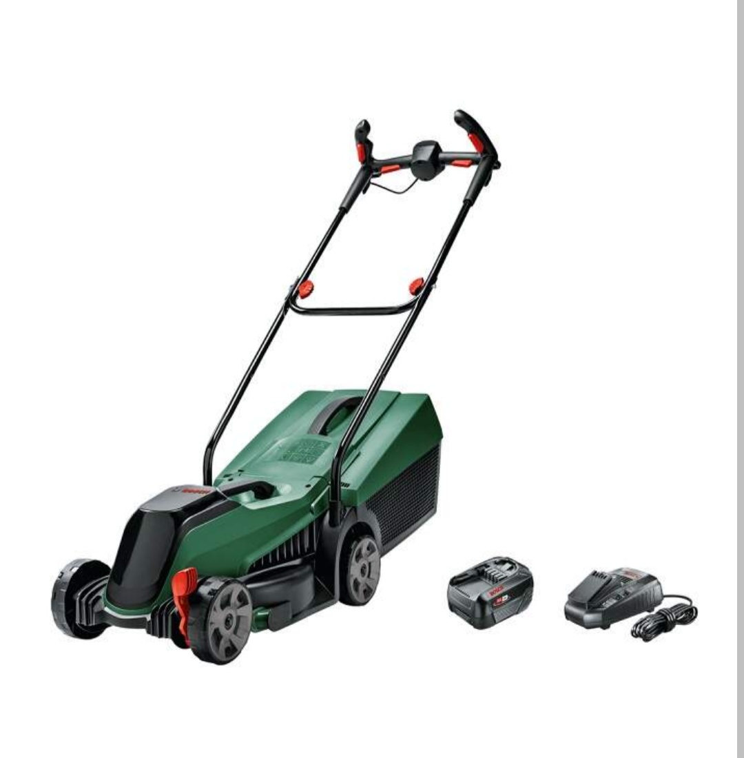 Aku kosačka Bosch CityMower 18V-32-300 set (stále v záruke)