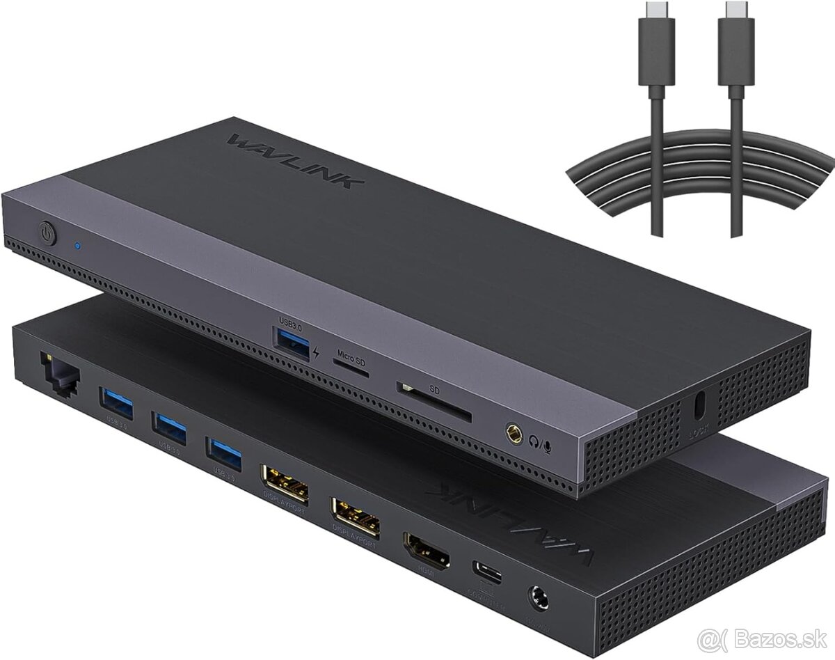 WAVLINK WL-UMD01 Pro USB-C Docking Station 4K Triple Display