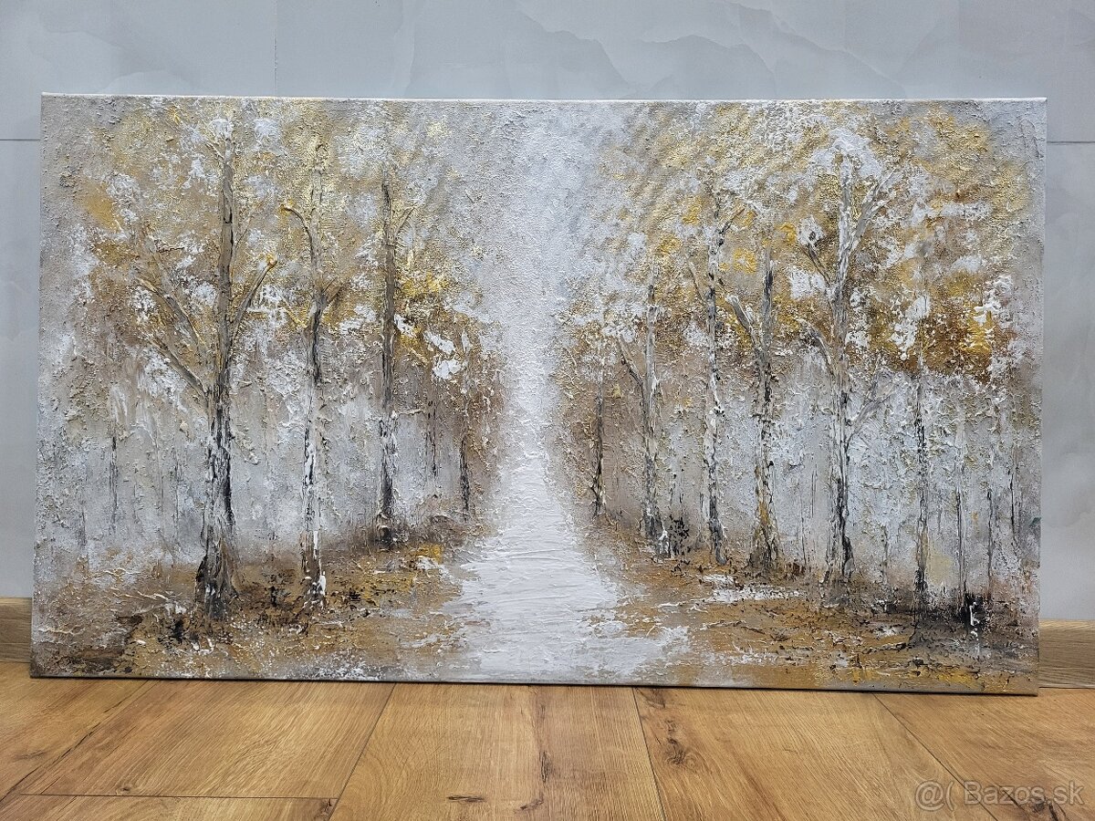 Obraz na predaj : ,,Cesta v súdržnosti" 120x70cm