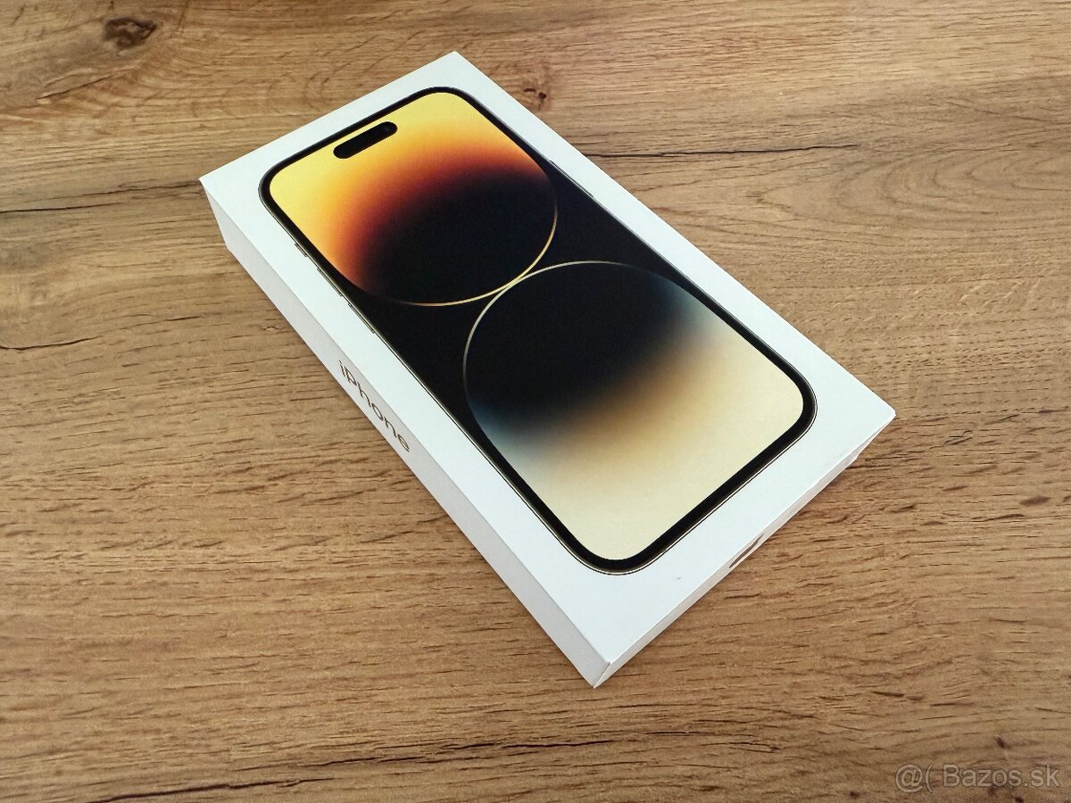 Apple, iPhone 14 Pro 128GB Gold/Zlatý (10/10)