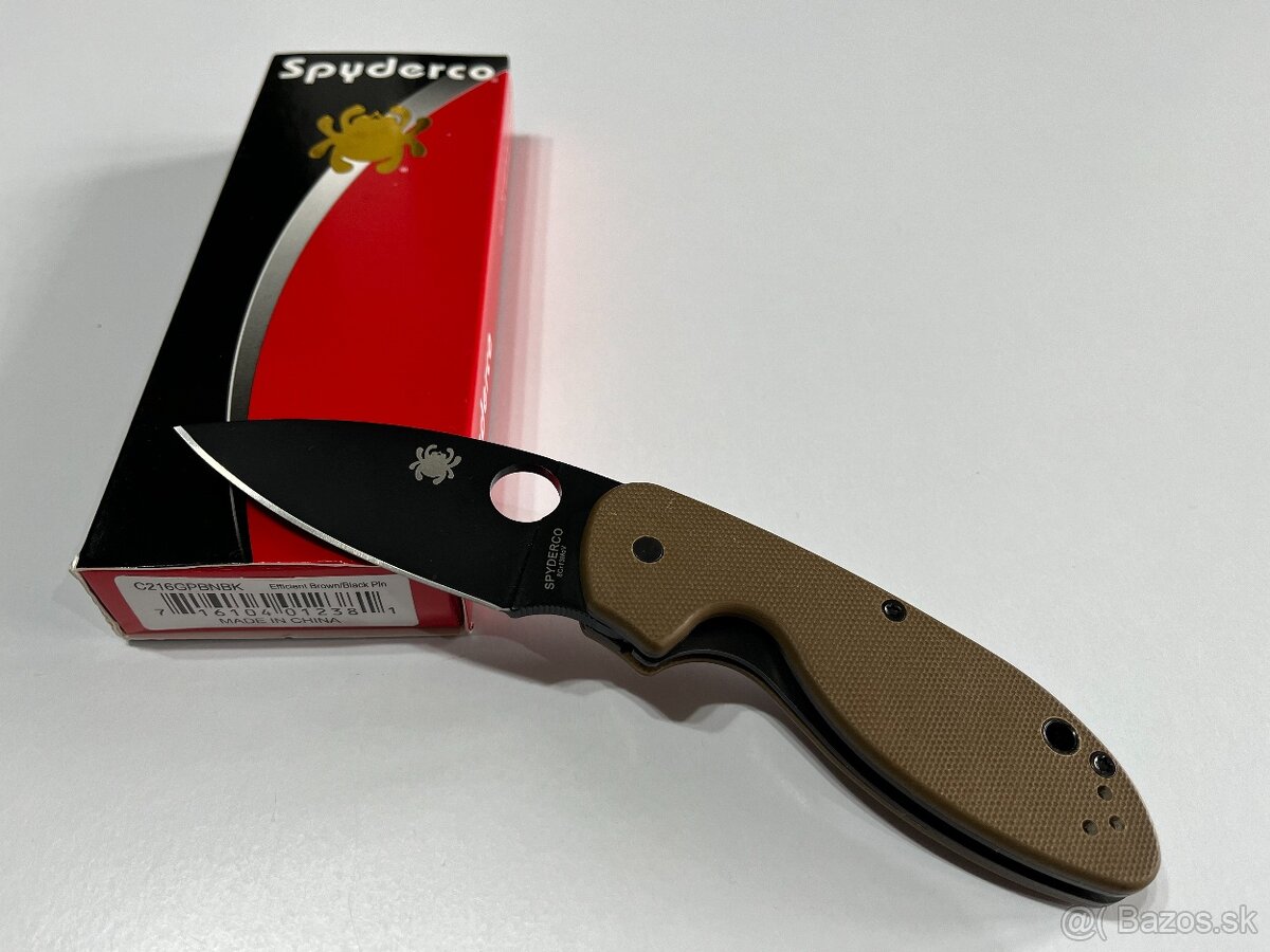 Predám nôž Spyderco Efficient G-10