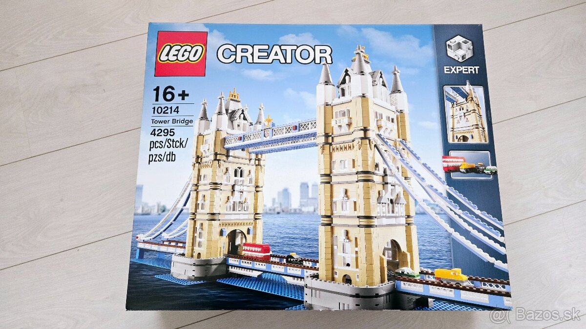 Predám až 1-metrové LEGO Creator Expert 10214 - Tower Bridge