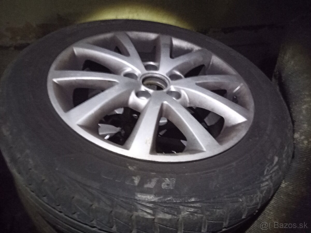 Disky, kolesá 16 , 5x 112, golf 5,6 octavia 2