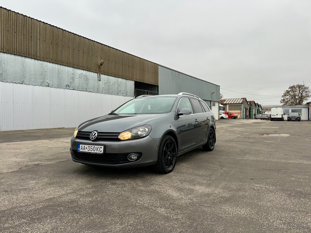 VW Golf VI - Combi - 1.6 TDi - úplne nová STK - EK