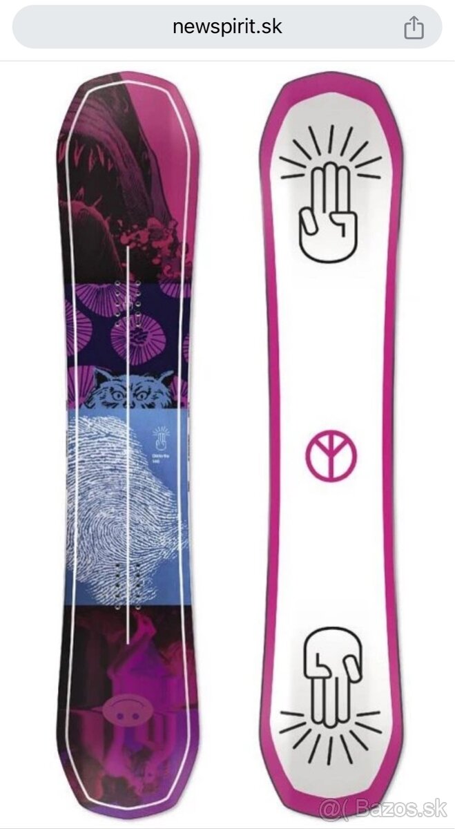 Bataleon snowboard Distortia 146cm