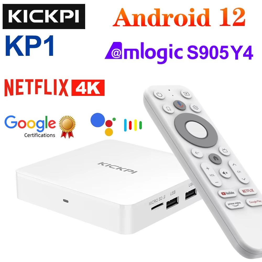 AndroiD TV BOX KICKPI KP1 - cetifikovaný - nový