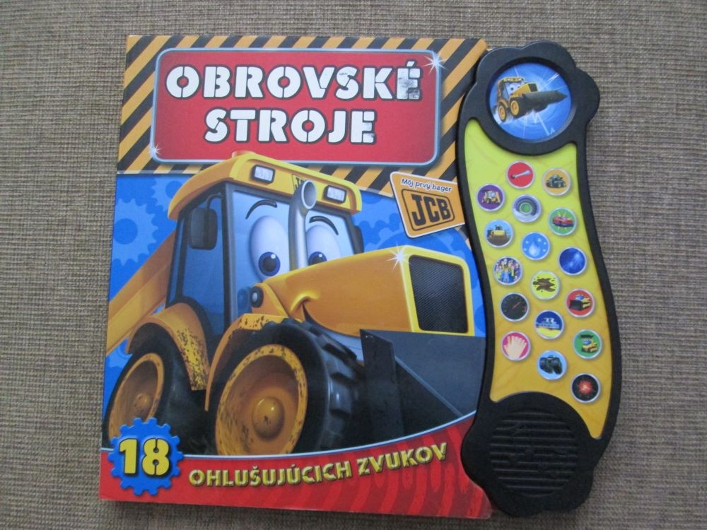 Hracie leporelo Obrovské stroje