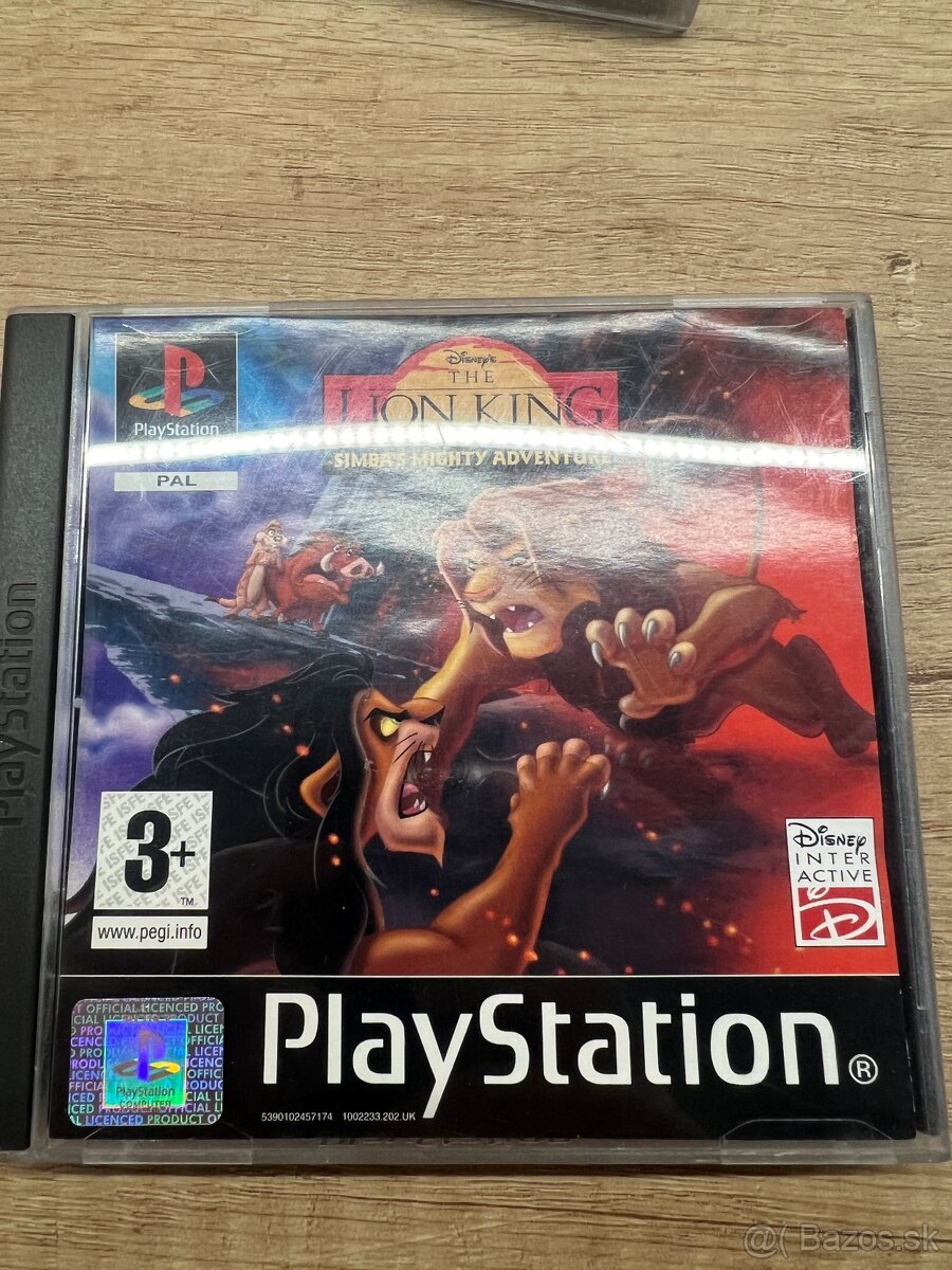 Lion king ps1 psx leví kráľ