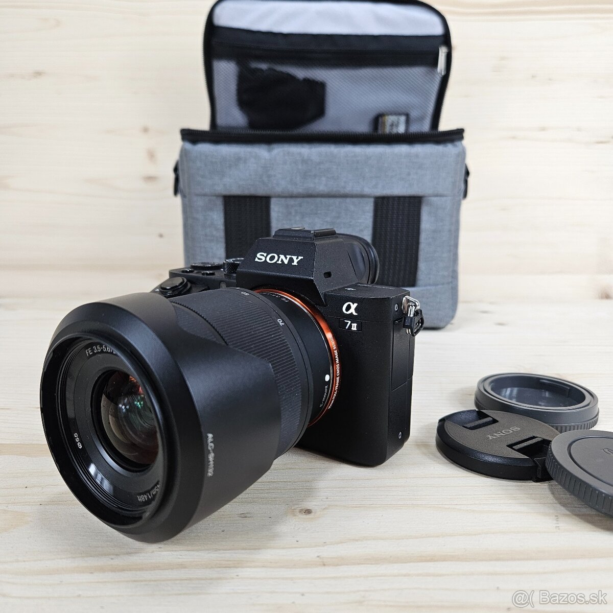 Sony A7 II + 24-70mm objektív + taška + 128GB karta