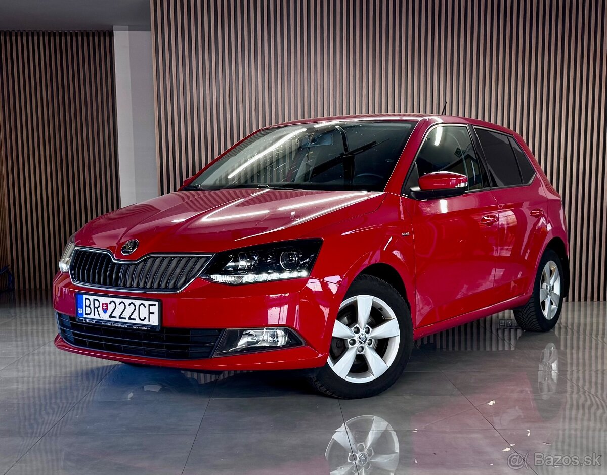 Škoda Fabia 1.2 TSI 2017 60 tisíc km/Slovák/1.majiteľ