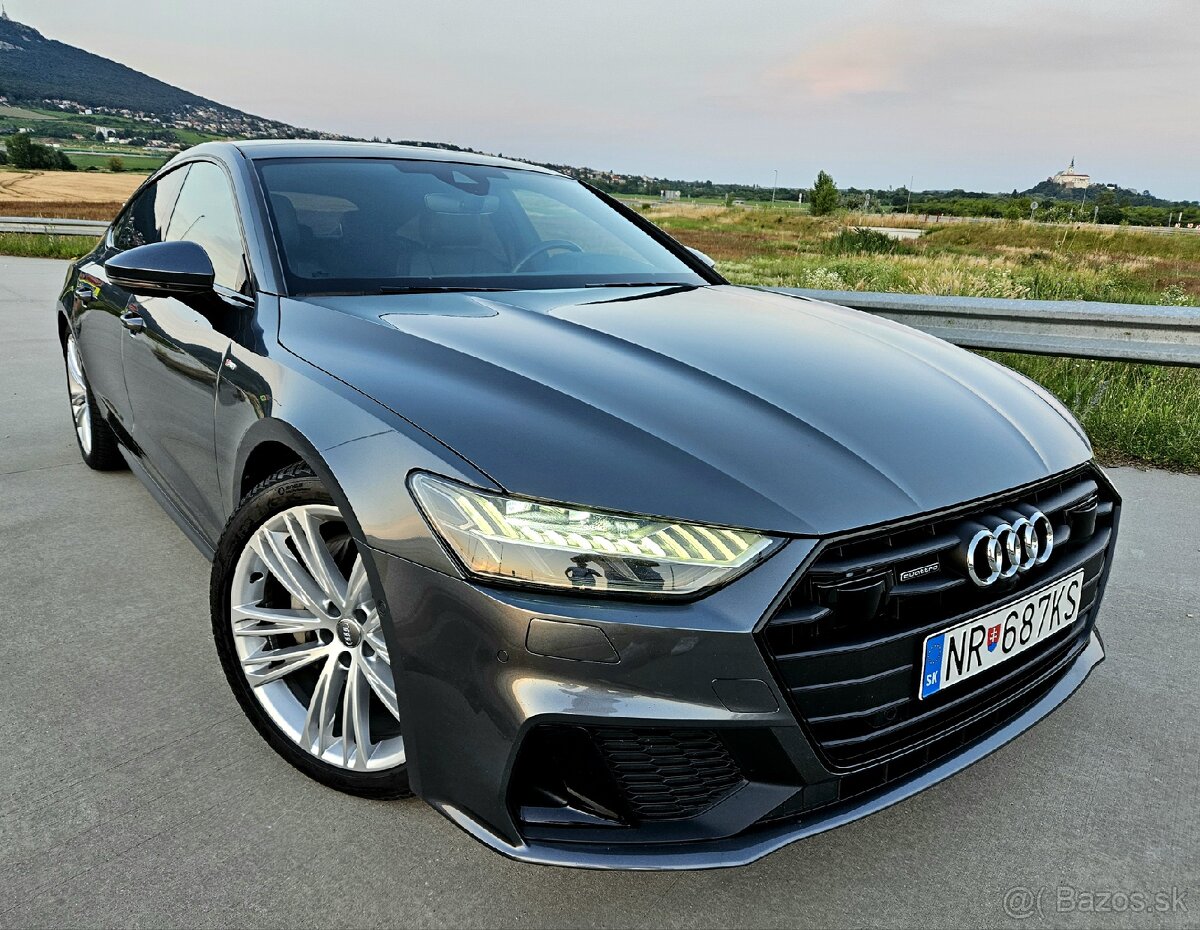 AUDI A7 Sportback 50 TDI QUATTRO S line / 84tkm Odp.DPH ✅️