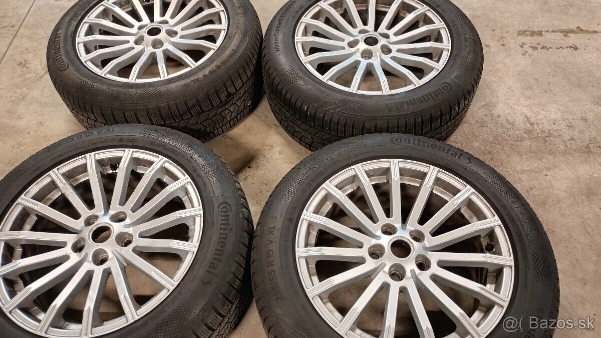 Predám originál zimný set Range Rover 19"-5x120+255/55r19