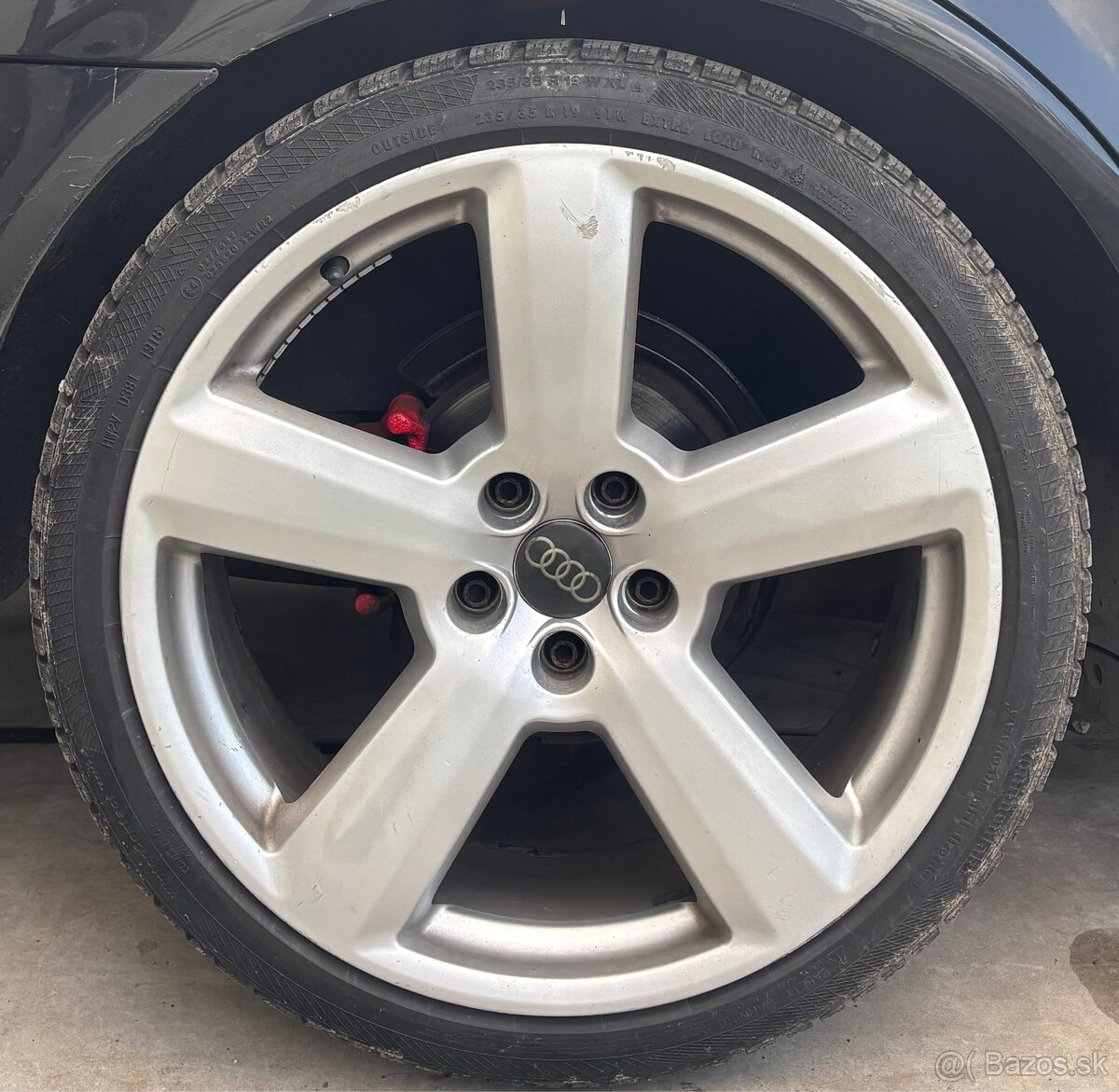 5x112 R19 ET35 + 1ks R18 rezervné koleso