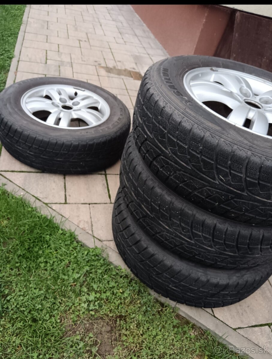 Predám elektróny 215/65R16 so zimnými gumami