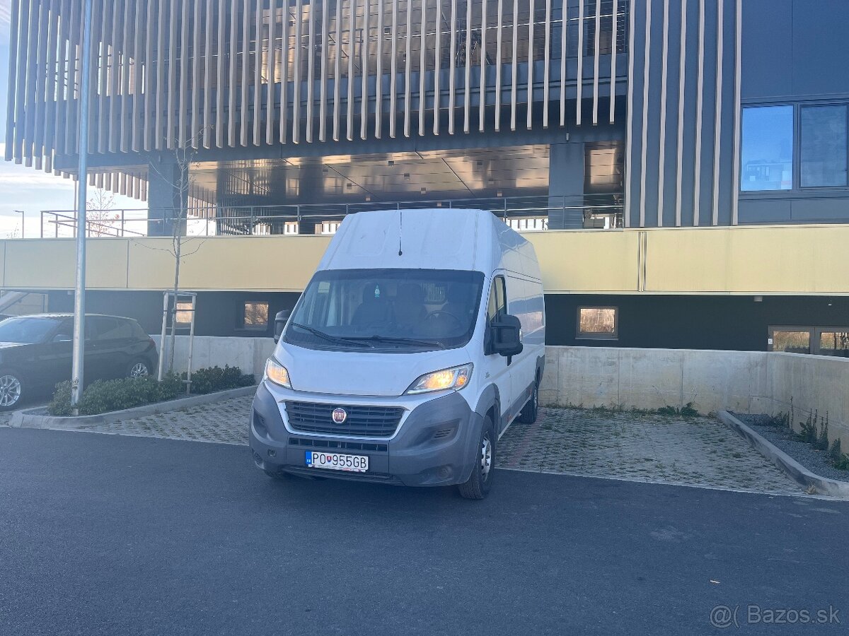 Prenájom dodávky Fiat Ducato Maxi L4H3