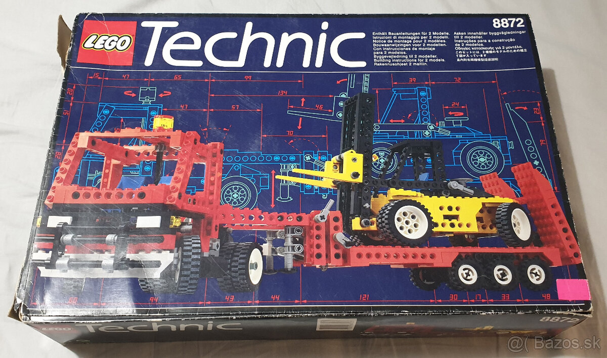 Lego Technic 8872, 90 roky, Na predaj