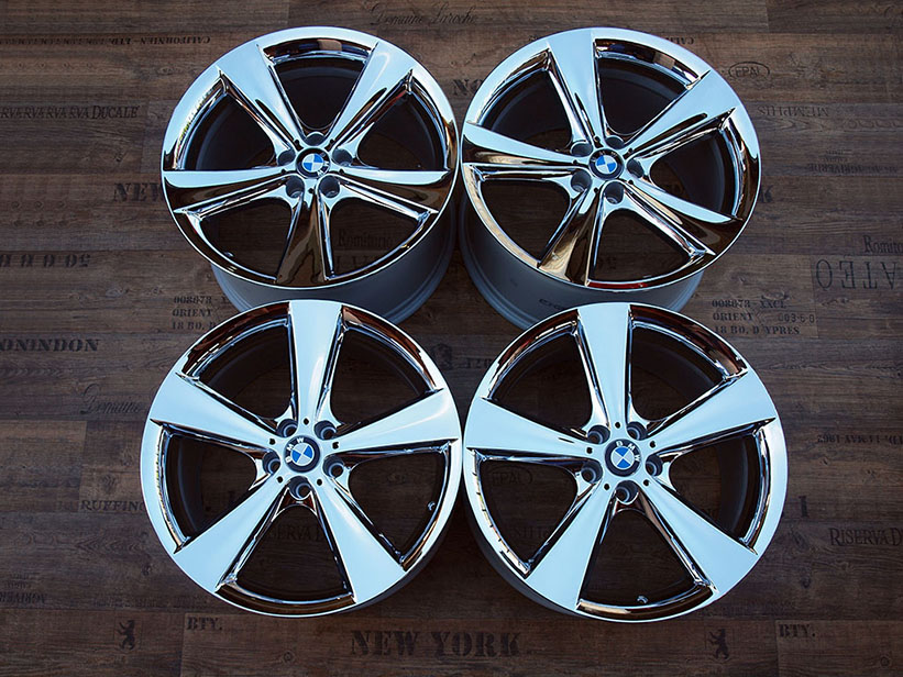 21" Alu kola = 5x120 = BMW X5 E70 F15 X6 E71 = STYLE128 CHRO