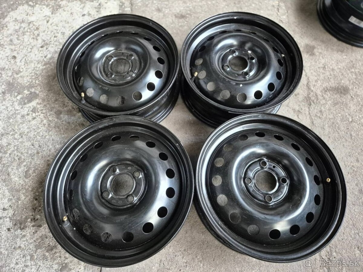 4x100 r15 ET45 x 5,5J disky NISSAN, RENAULT, DACIA