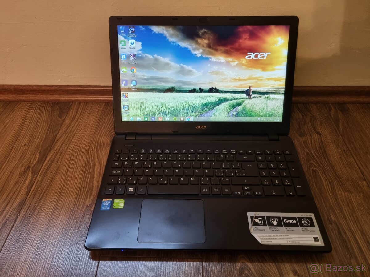 ACER ASPIRE E15/i3 4000M @ 2.4GHz/4GB RAM/NVIDIA 840M/1TBHDD