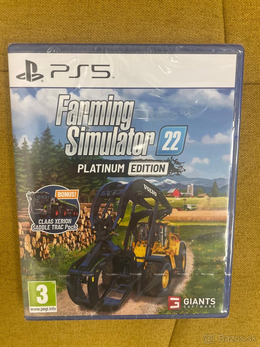 PS5 Farming Simulator 22 Platinum Edition