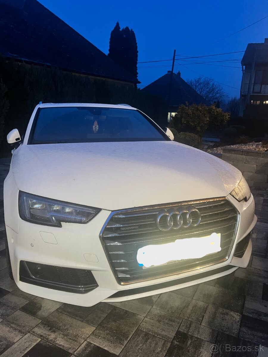 Audi A4 B9 3.0 tdi quattro 200kW, 3 x sline