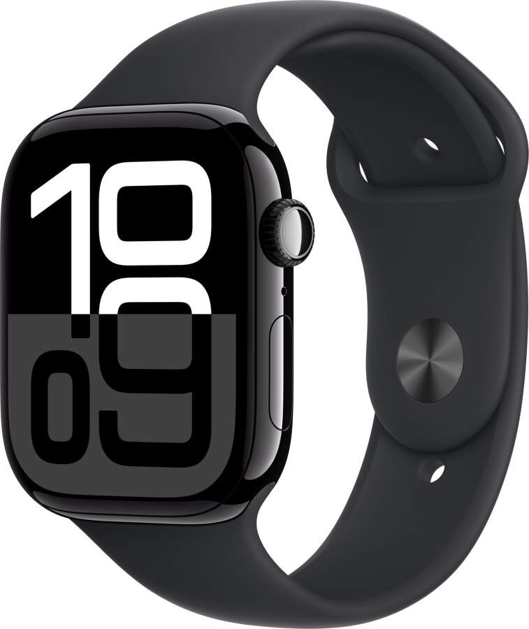 Apple Watch Series 10 GPS 46 mm čierny hliník M/L