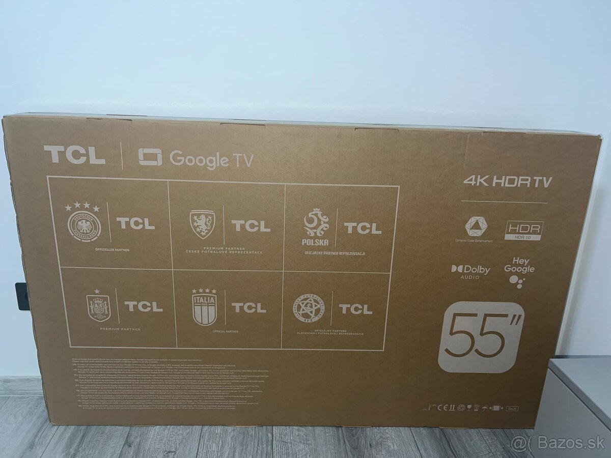 Nový nerozbalený televízor TCL55P655