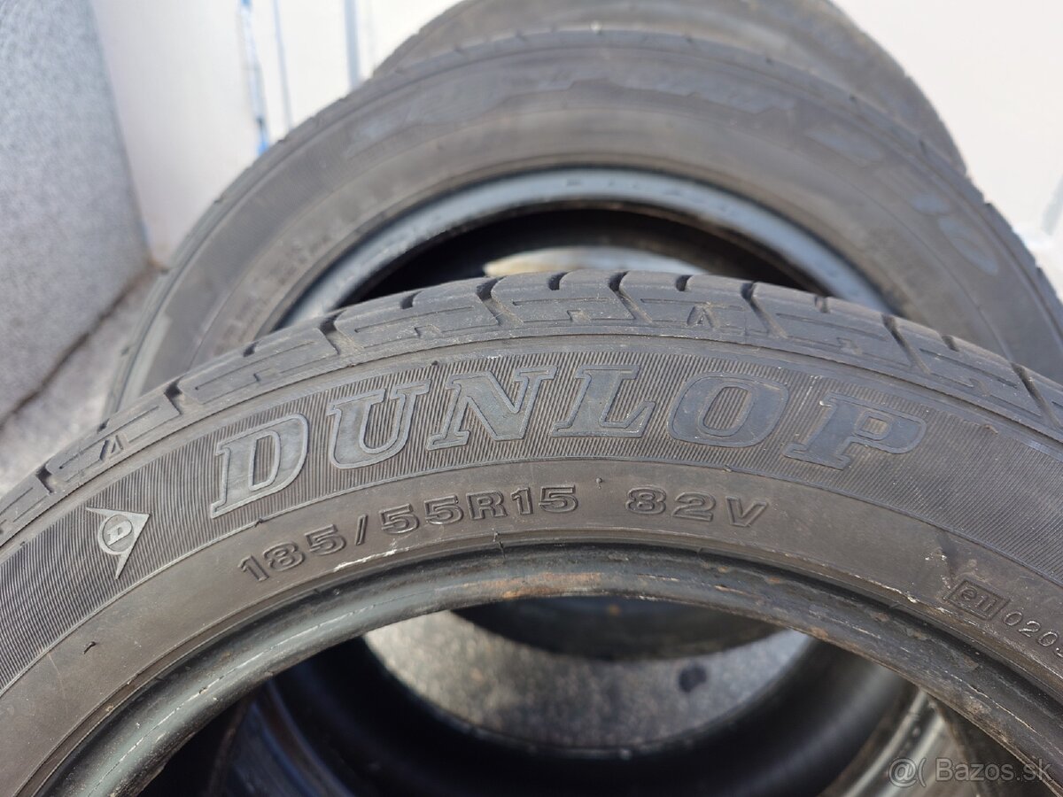 Letné pneumatiky 185/55 R15 Dunlop