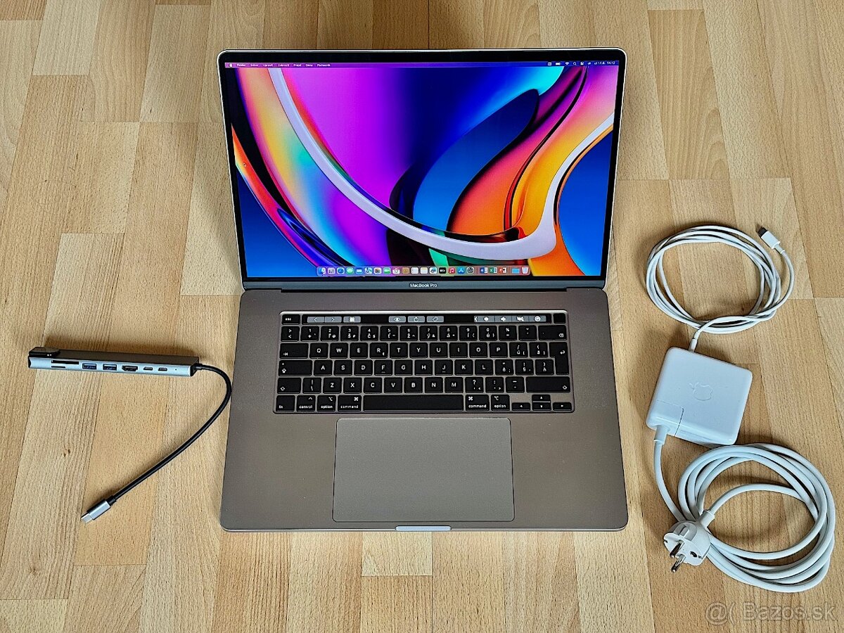 ZÁRUKA-MacBook Pro 16" (2020), 2.6GHz i7/16GB/512GB,TOP STAV