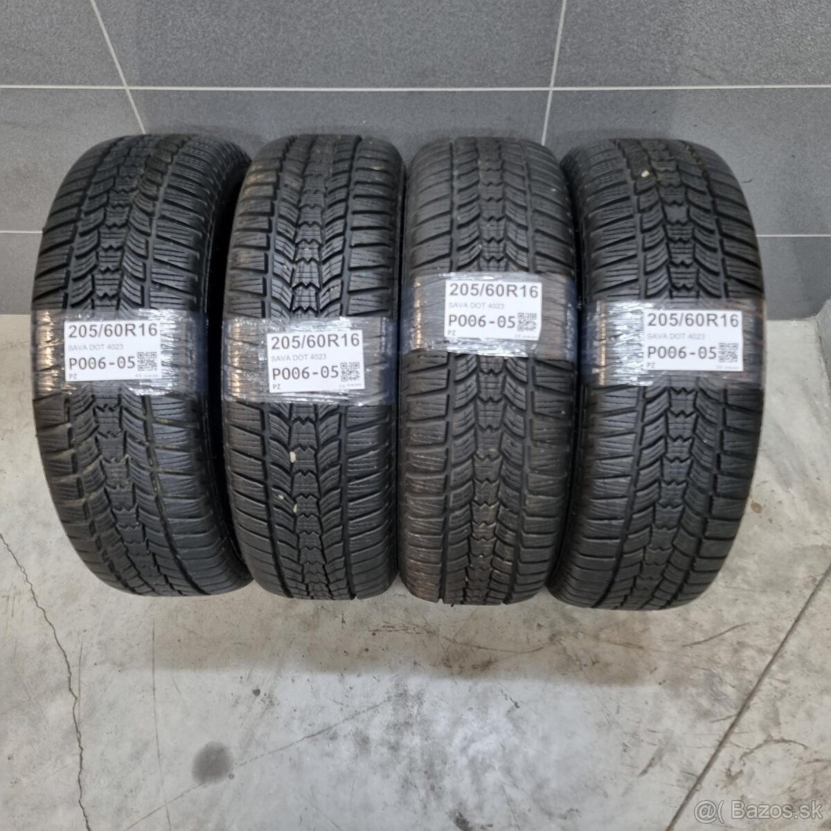 Zimné pneumatiky 205/60 R16 SAVA DOT4023