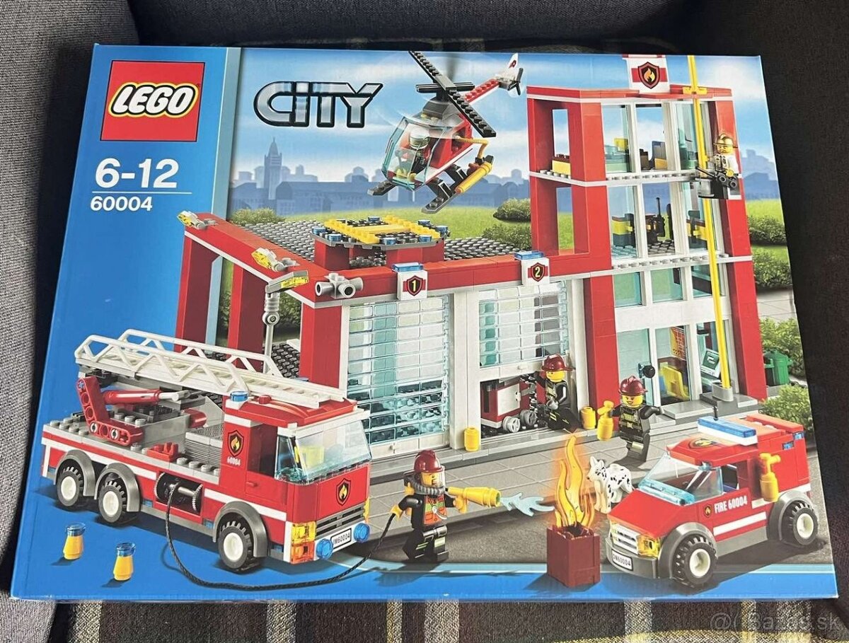 NOVÉ LEGO CITY 60004 Hasičská stanica rok 2013